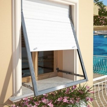 Struttura a Sporgere Alluminio Comando Laterale