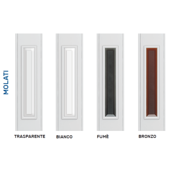 Porta a soffietto su misura Pinto