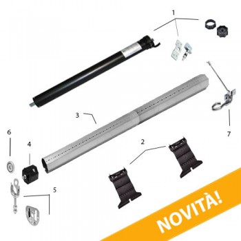 SET Motoriduttore con Sblocco - 50 Nm | 100 Kg