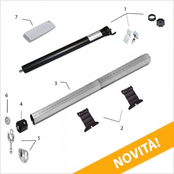 SET Motoriduttore Avvolgibili Wireless - 50 Nm | 100 Kg