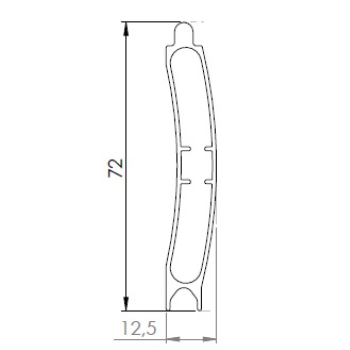 Avvolgibile in Alluminio Antieffrazione Blindato NewSolar Secure RC3