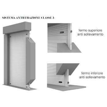 Avvolgibile in Alluminio Antieffrazione Blindato NewSolar Secure RC3