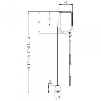Tenda a Rullo per esterni ad argano