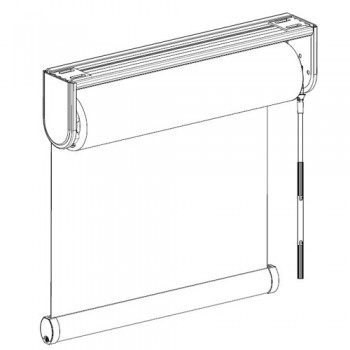 Tenda a Rullo per esterni ad argano