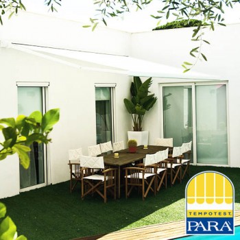 Tenda da Sole a bracci con cassonetto – Caraibi