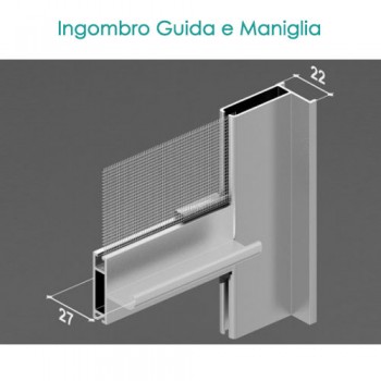 Zanzariera Verticale per Finestre