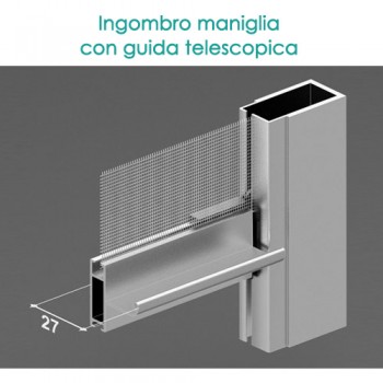 Zanzariera Verticale – Guide Telescopiche