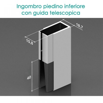 Zanzariera Verticale – Guide Telescopiche