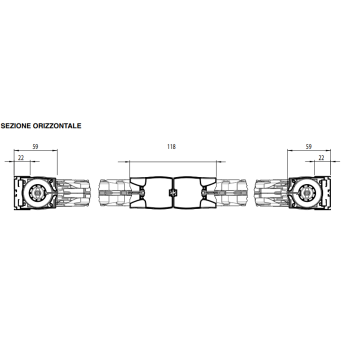 Zanzariera Extrema Zanzar Sistem due ante scorrevoli