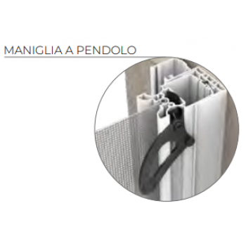 Zanzariera silenziosa per porta finestra Jolly