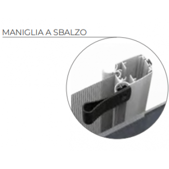 Zanzariera silenziosa per porta finestra Jolly