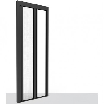 Zanzariera Plissettata apertura laterale ingombro ridotto 22mm