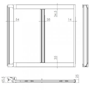 KIT Zanzariera Laterale Brico