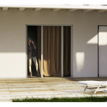 Zanzariera Libera Zanzar a due ante orizzontali