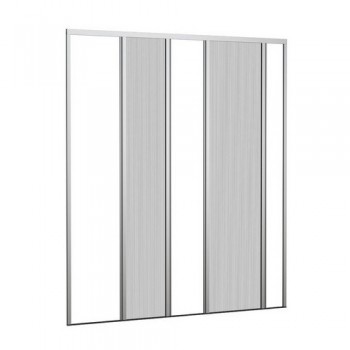 Zanzariera Plissettata 2 ANTE – chiusure laterali