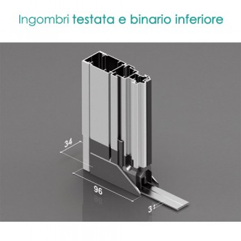 Zanzariera Plissettata 2 ANTE – 41 mm