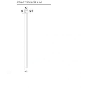 Zanzariera scorrevole battente “Unica” al miglior prezzo
