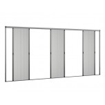 Zanzariera plissettata portafinestra fai da te