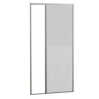 Zanzariera plissettata MINI ad 1 anta: ingombro di soli 18 mm