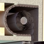 Pannello per isolare cassonetti tapparelle