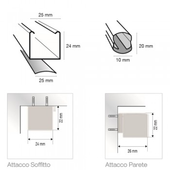 Tenda Veneziana Slider 25 mm