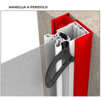 Zanzariera Libera Zanzar a due ante orizzontali