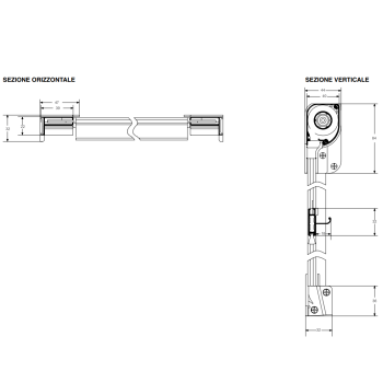 Zanzariera per finestra Verticale Zanzar Zanzariera per finestra Verticale Zanzar