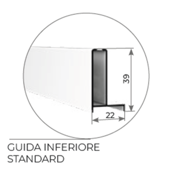 Zanzariera Laterale 2 ante orizzontali Zanzar Sistem Zanzariera Laterale 2 ante orizzontali Zanzar Sistem