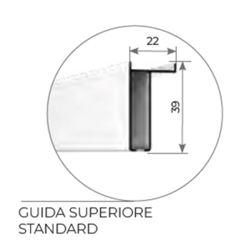 Zanzariera Laterale 2 ante orizzontali Zanzar Sistem Zanzariera Laterale 2 ante orizzontali Zanzar Sistem