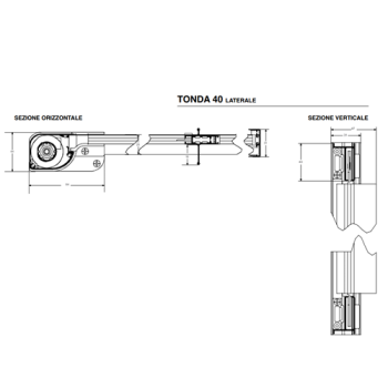 Zanzariera Laterale 2 ante orizzontali Zanzar Sistem Zanzariera Laterale 2 ante orizzontali Zanzar Sistem