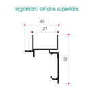 Zanzariera porta finestra scorrevole