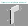 Zanzariera plissè 1 ANTA – chiusure laterali