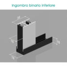 Zanzariera plissè 1 ANTA – chiusure laterali