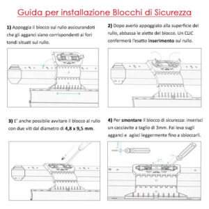 Blocca tapparelle di sicurezza