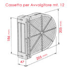 Avvolgitore e cintino tapparelle completo
