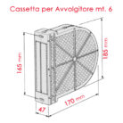 Avvolgitore e cintino tapparelle completo