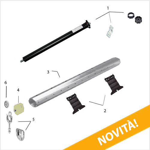 KIT Motore per Tapparella - 10 Nm | 20 Kg