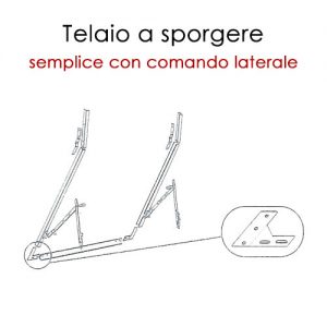 Telaio a Sporgere Tapparelle - Semplice