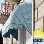 Tenda a Cappottina - Zenzero gradini