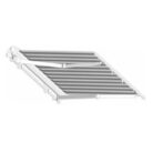 Tenda da sole a bracci con cassonetto - Eucalipto