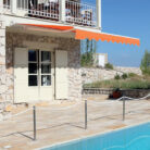 Tenda da sole a bracci con cassonetto - Eucalipto