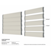 Tapparella in alluminio Double Space - immagine 2