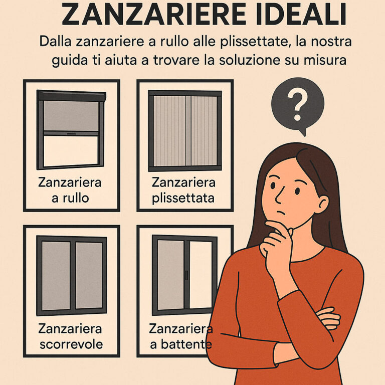 Zanzariere su Misura: La Guida Completa per Scegliere il Modello Perfetto