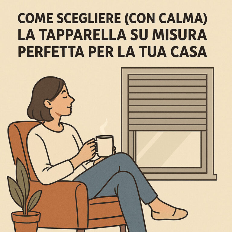 Come scegliere (con calma) la tapparella su misura perfetta per la tua casa